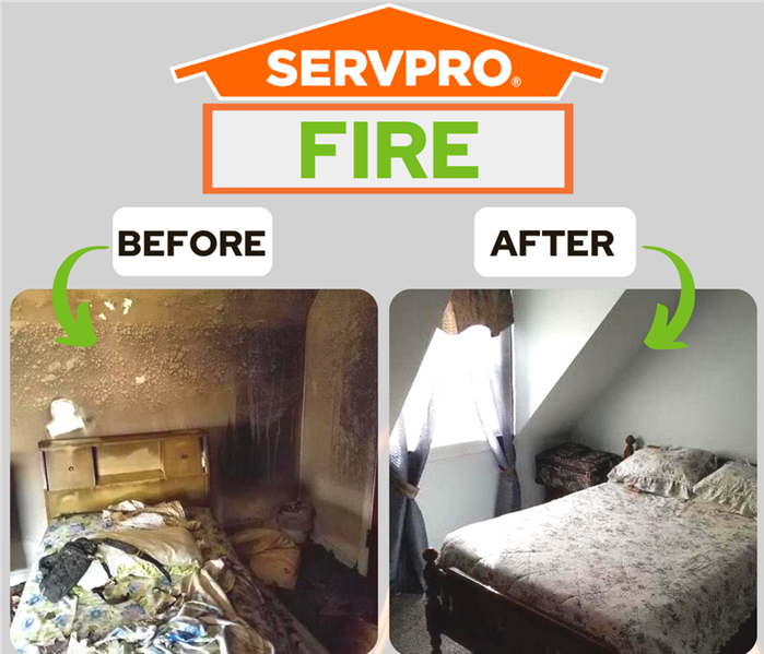 Fire Damage in Home: Before & After